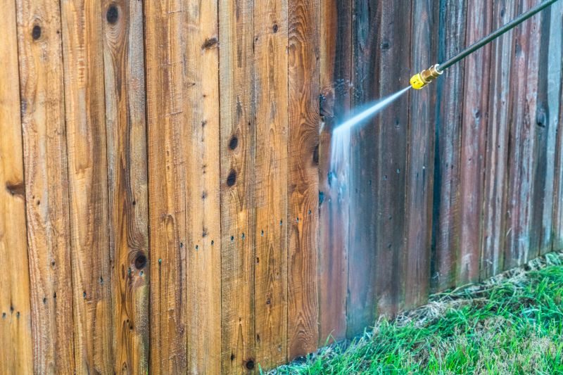 Fence Cleaning Process